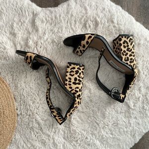 Steve Madden heels, worn twice, narrow, size 5.5